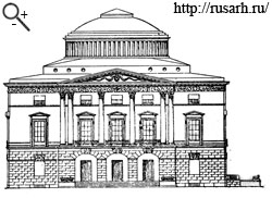 Дворец в Павловске фасад
